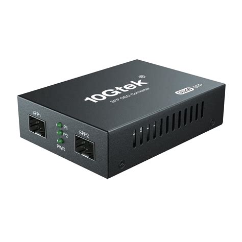 1.25G/2.5Gbps Two Ports SFP Mode Converter, SFP Repeater (without ...