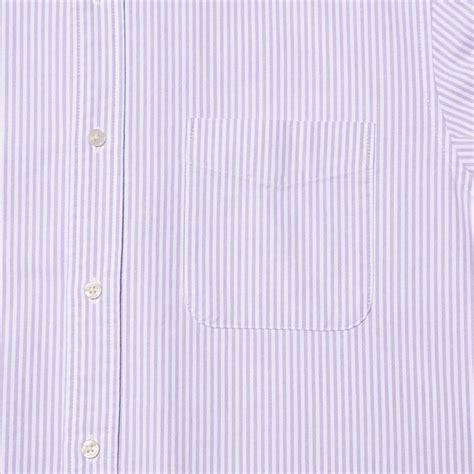 Uniqlo Slim Fit Striped Oxford Shirt Discount Sale - Uniqlo Men Shirts Gray