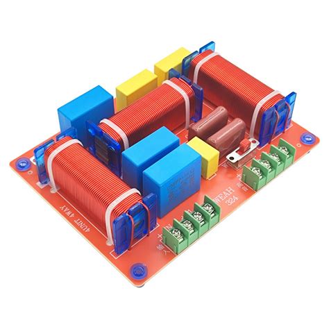 Buy HiFi 400W Speakers Crossovers 3 Way Adjustable Audiophiles for ...