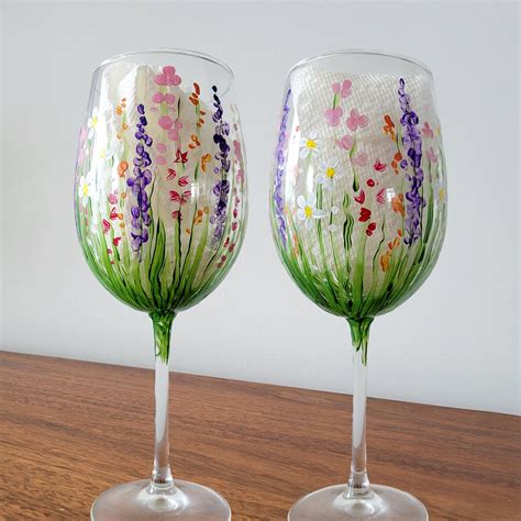 Glass Painting Ideas Wine Glasses
