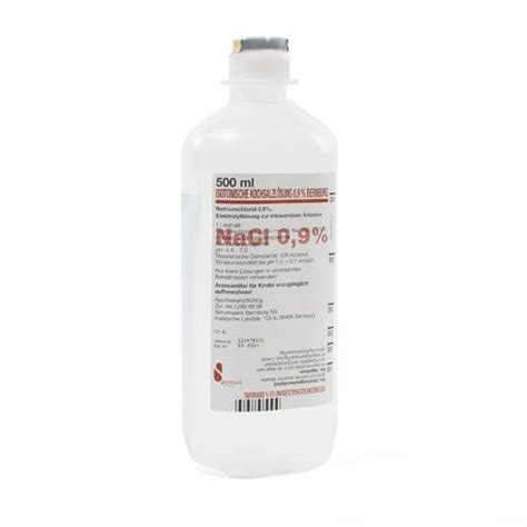 Image result for isotonic saline solution