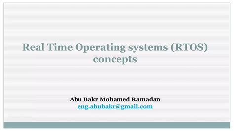 Image result for Real-time operating system RTOS Tutorial