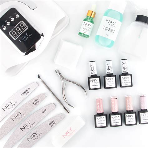 Køb N4Y's Gel Polish Premium startpakke - Få smukke negle her | Nail4you.dk