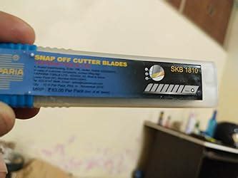 Taparia SKB1810 Steel (18mm) Blade Snap Off Cutter (Blue and Silver ...