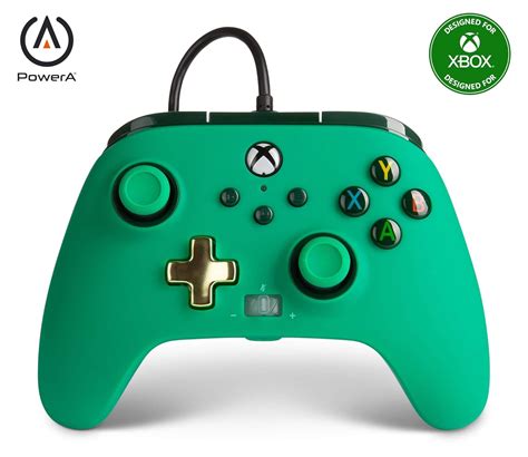 PowerA Enhanced Wired Controller for Xbox Series X|S - Green, Gamepad ...