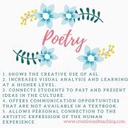 Image result for ASL Poetry Tutorial