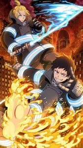 Fire Force Anime Series Hd Matte Finish Poster Paper Print - Animation ...