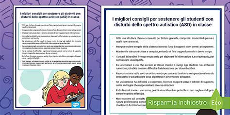 Aiutare un alunno con ASD in classe: Guida