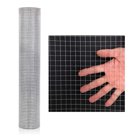 48'' x 100' 1/2inch Hardware Cloth Galvanized Welded Cage Wire, 19 ...