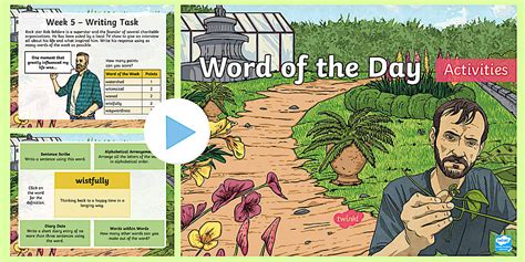 Year 6 Word of the Day Spring 2 PowerPoint
