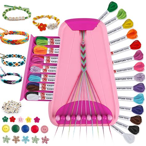 Amazon.com: Arts and Crafts for Kids Ages 8-12,Friendship Bracelet ...