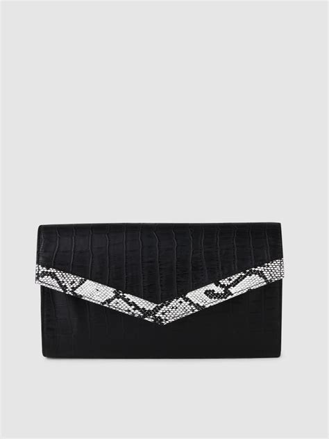 Croco Fold Clutch – STREET NINE FASHIONS