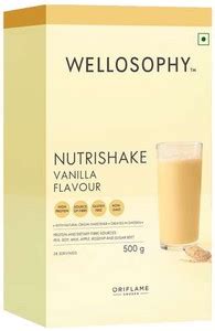 Oriflame Wellosophy Nutrishake Natural Vanilla Flavour Protein Shake ...