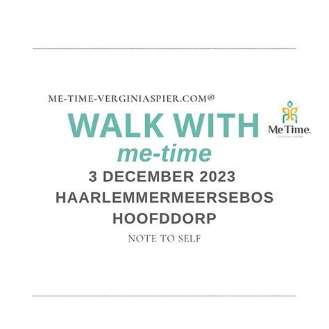 Walk with me-time, Haarlemmermeerse Bos, Hoofddorp, 3 December 2023 ...