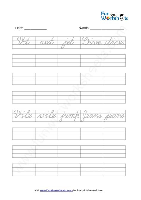 Image result for Cursive Practice