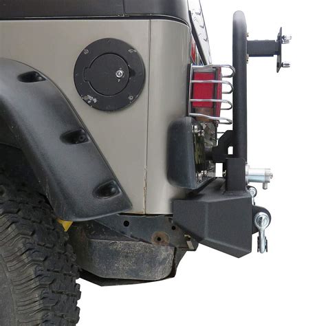 Smittybilt 76851 XRC Rear Bumper and Tire Carrier for 1984-2001 Jeep ...