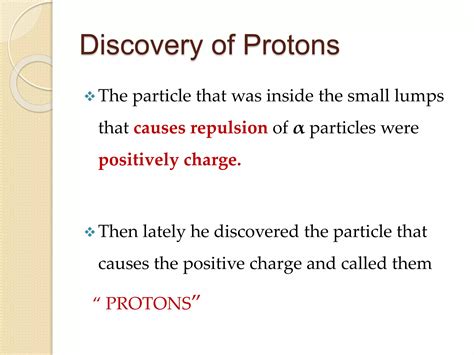 Discovery of Electrons and Protons | PPTX