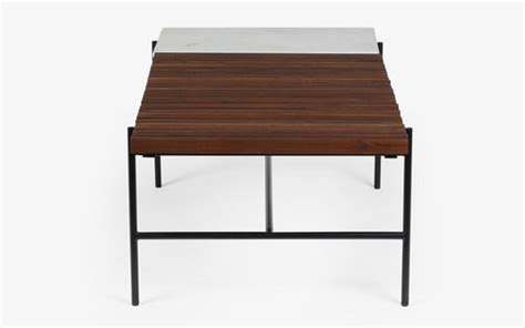 Covent Garden Outdoor Teak Wood Coffee Table with Marble Top