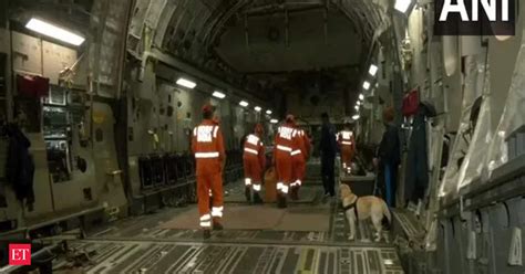 Turkey earthquake latest news: NDRF personnel with specially equipped ...