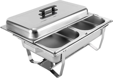 Buy LOYALHEARTDY Chafing Dish Buffet Set, 9.51 Qt Chafer Complete Set ...