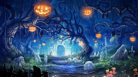 Anime Halloween Wallpaper Hd