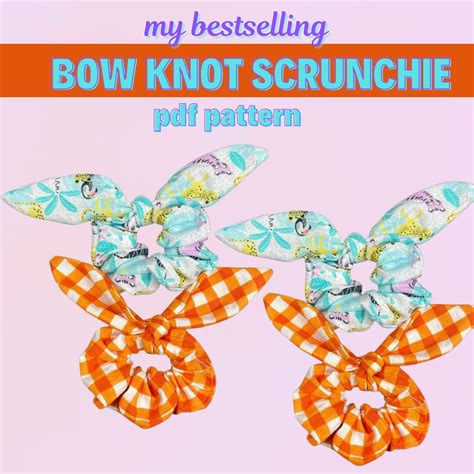 Image result for Printable Scrunchie Pattern