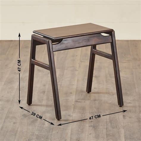 Buy Delta Nest of 2 Tables - Brown from Home Centre at just INR 9165.0