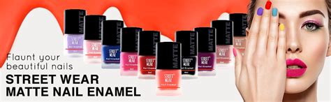 Buy Street Wear Matte Nail Enamel, Cool Grey, 8ml Online at Low Prices ...