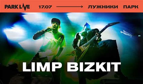 Билеты на концерт LIMP BIZKIT. PARK LIVE 2022 в "Лужники Парк" 17 июля ...