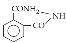 If phthalic acid is treated with NH3 and then it is first heated weakly ...