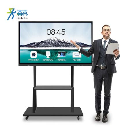 Senke Interactive Whiteboard 65 Inch Digital Touch All in One PC Whiteboard Smart Board ...