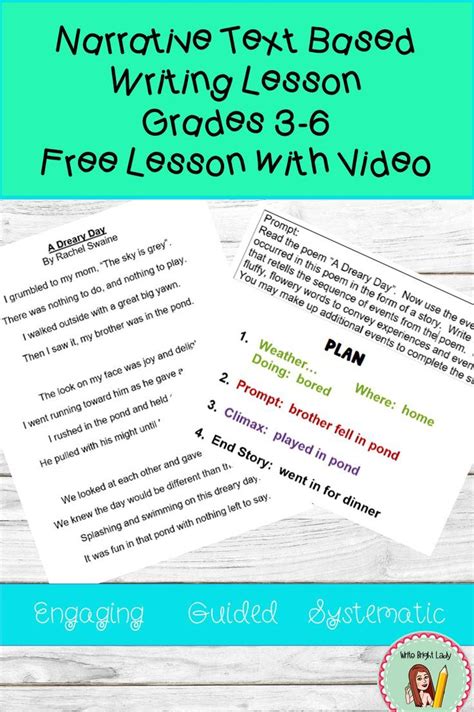 Narrative Text Lesson 的图像结果