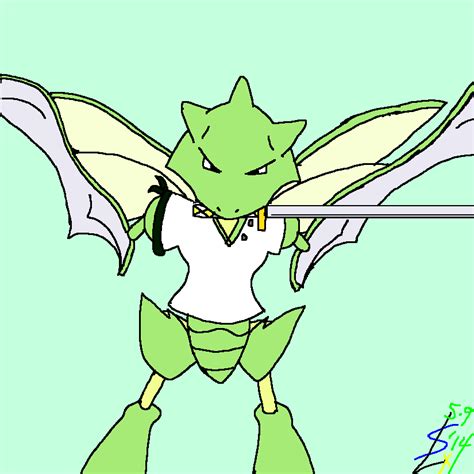 Scyther Zoro by SmartLuxray on DeviantArt