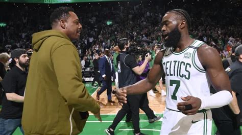 Jaylen Brown joins Celtics legend Paul Pierce in mocking wrong NBA ...