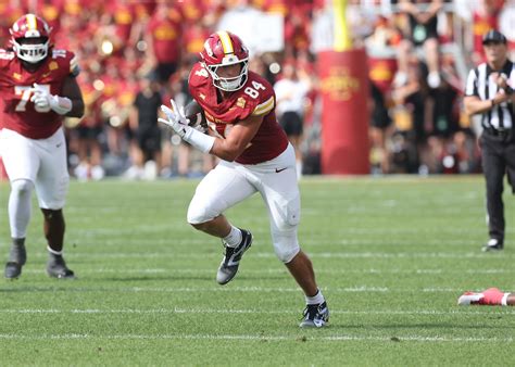 Gabe Burkle injury update: Iowa State football TE OUT for game vs ...