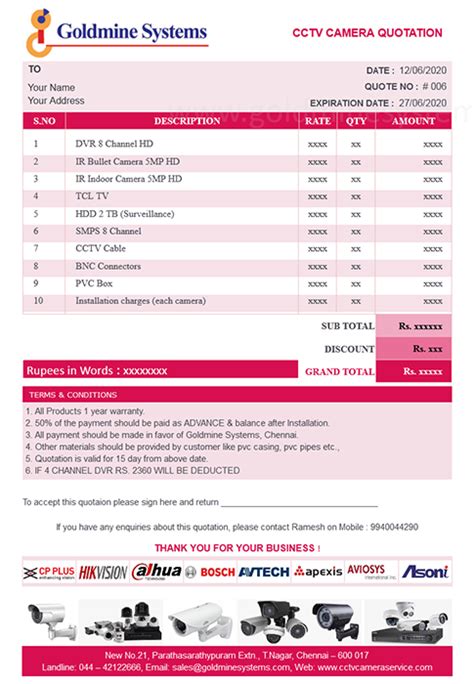 Quotation Software Demo