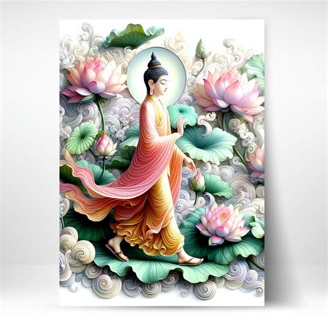 High-Quality Metal Posters - Lord Buddha LB26 | Vibrant Colors & Sharp ...