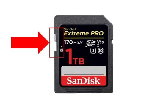 How to Take Write Protection Off SD Card 的图像结果