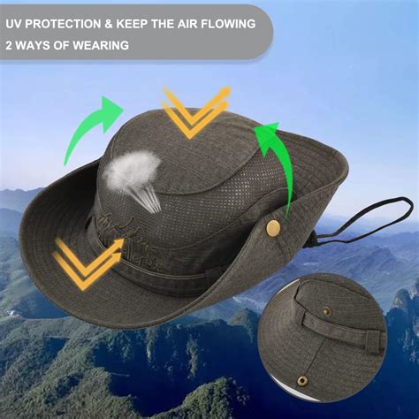 KeepSa Sun Hat for Men, Cotton Embroidery Summer Outdoor India | Ubuy