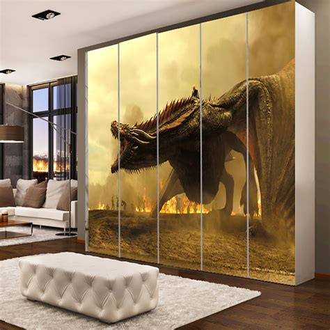 Wardrobe Drogon Sticker – Myindianthings