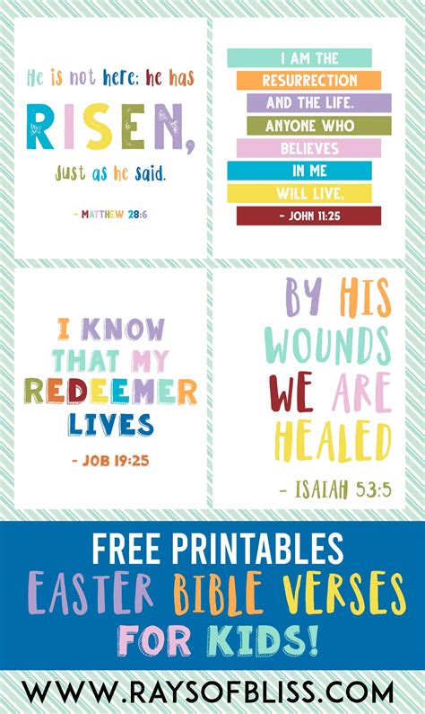 Easter Bible Verses