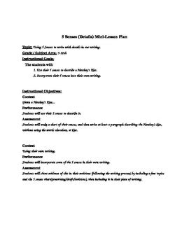 Image result for Writing Workshop Mini Lesson Example