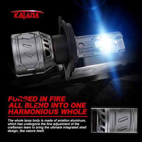 Buy KATANA H4 LED Headlight Bulbs,16000LM 70W 6500K Extremely Super ...