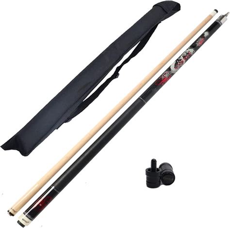 Buy CUEELF Pool Cue Stick 58inch Hardwood Maple Pool Cue Billiard Table ...