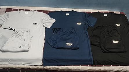 Buy VIMAL JONNEY Dryfit Solid Lycra Multicolor Tracksuit Co-ord Sets ...