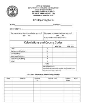 Fillable Online tn Form - Auctioneer License -TN resident. Expanding ...