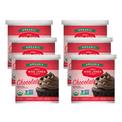 Amazon.com: Miss Jones Baking Organic Buttercream Frosting, Perfect for ...