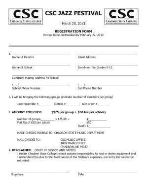 Csc Registration - Fill Online, Printable, Fillable, Blank | pdfFiller