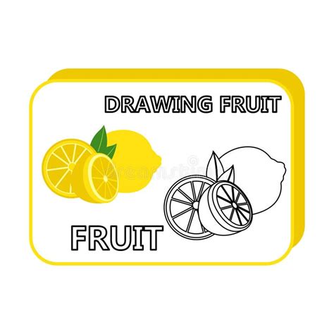 Image result for Lemon Drawing Colored