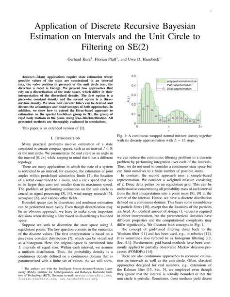 Image result for Recursive Bayesian Estimation